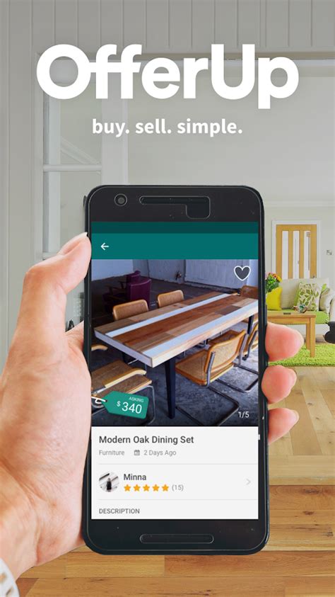 Use the down arrow to enter the dropdown. . Offerup app download free